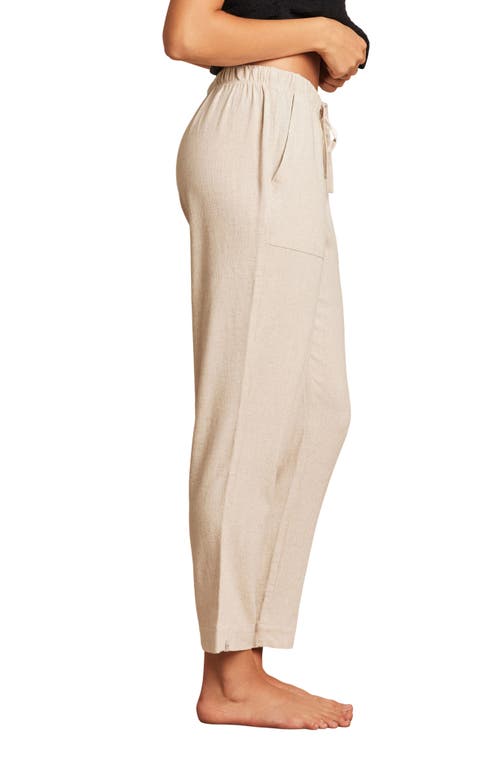Barefoot Dreams Malibu Collection® Tapered Lounge Pants In Bisque