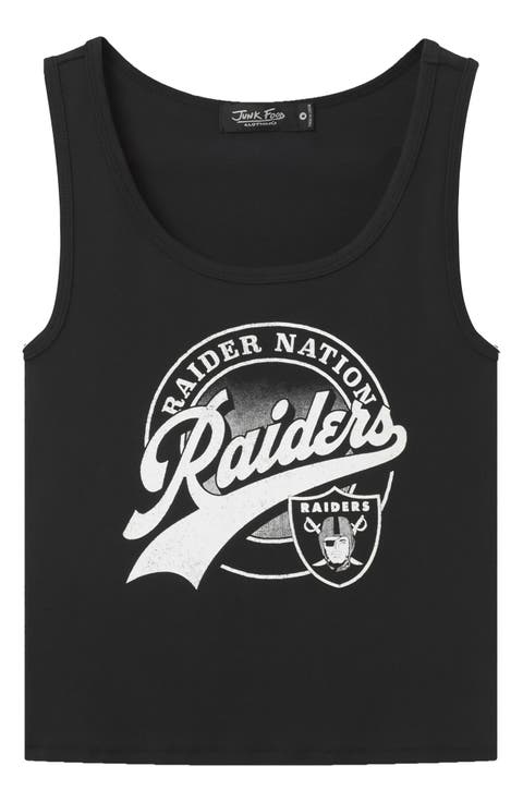 Raiders Cropped Graphic Tank