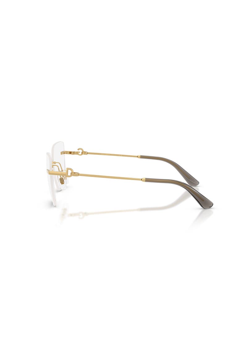 56mm Cat Eye optical glasses, Alternate, color, Gold