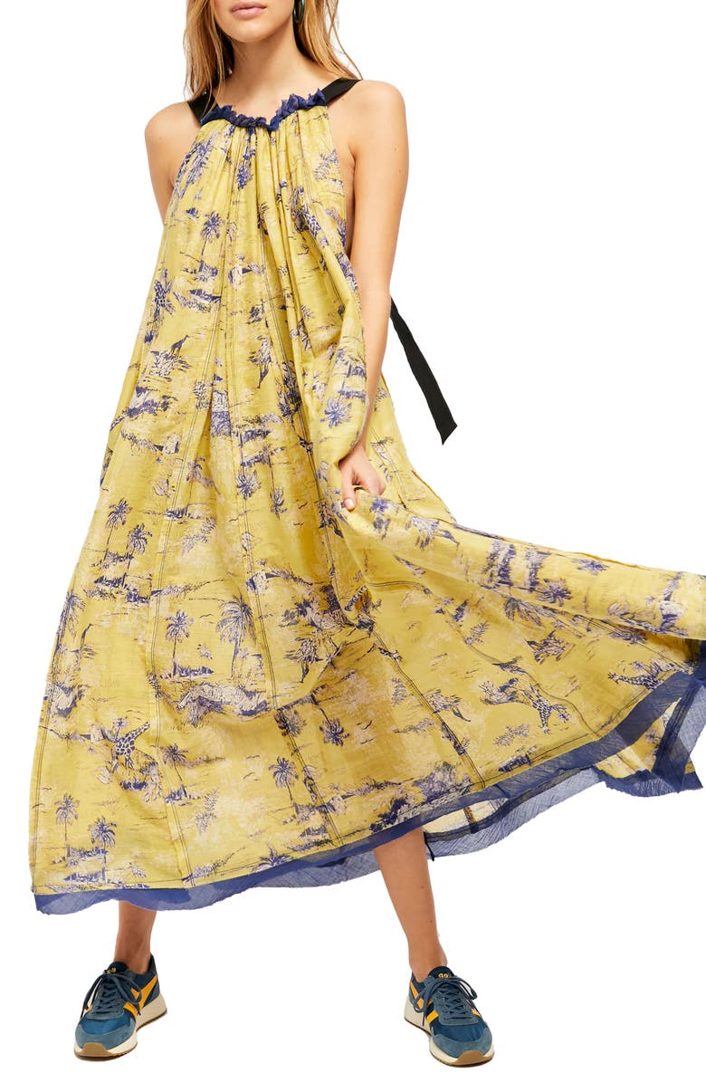 Free People Tropical Toile Dress, Main, color,