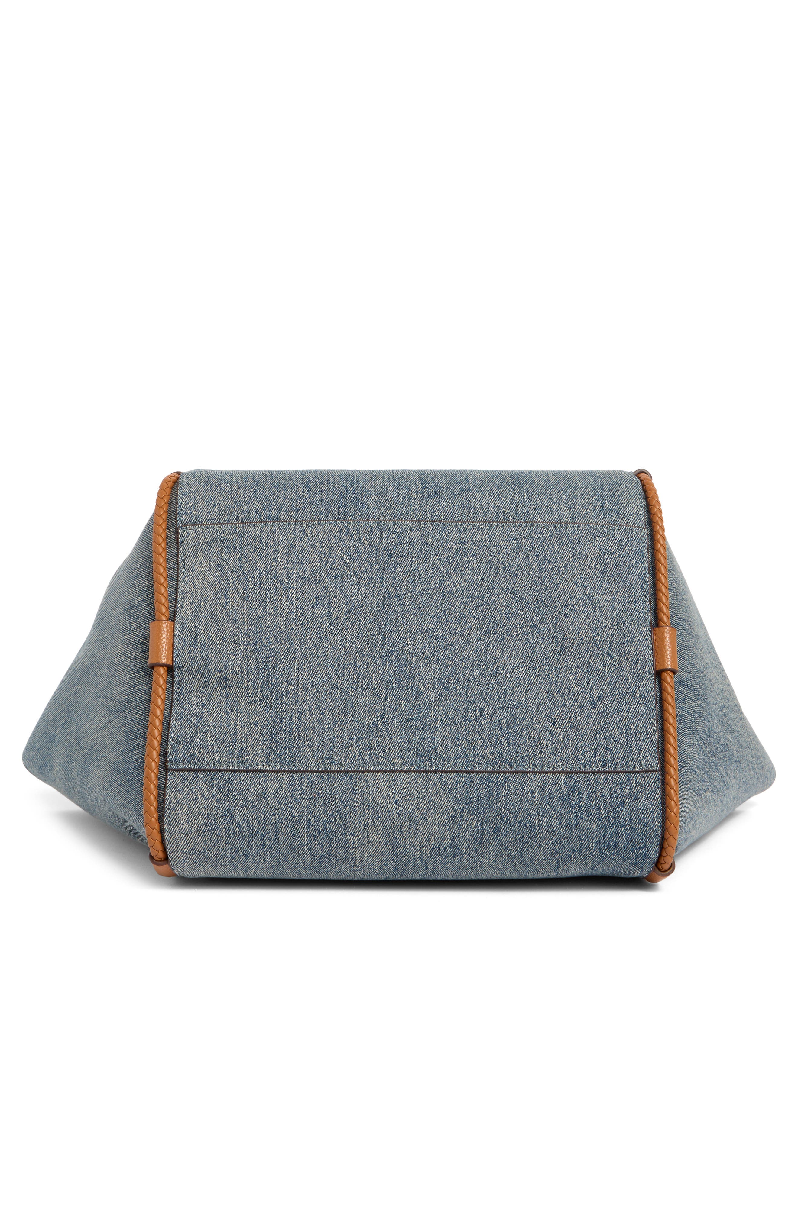 Lucky Brand Ezri Denim Tote Bag, Alternate, color, Denim