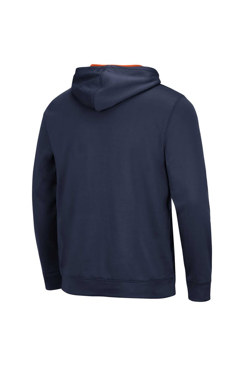Men's Colosseum Navy Virginia Cavaliers Resistance Pullover Hoodie, Alternate, color, Navy
