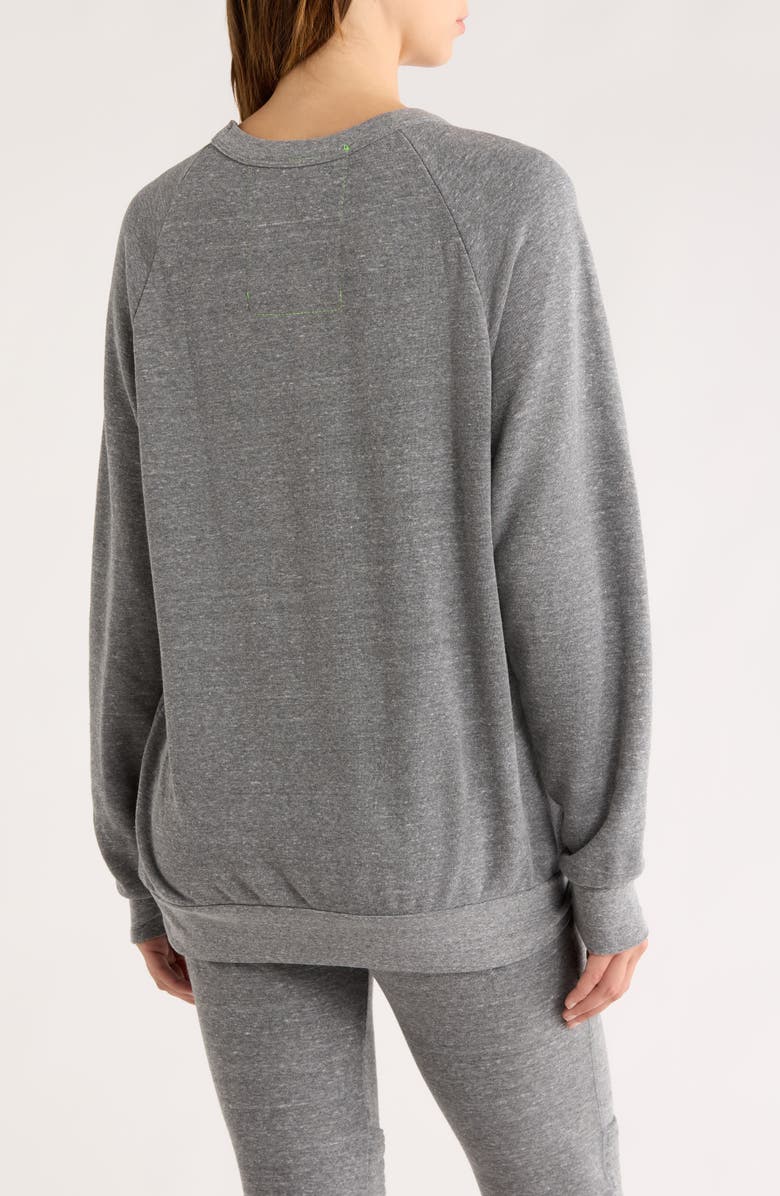 Aviator Nation Logo Sweatshirt, Alternate, color, Heather Grey