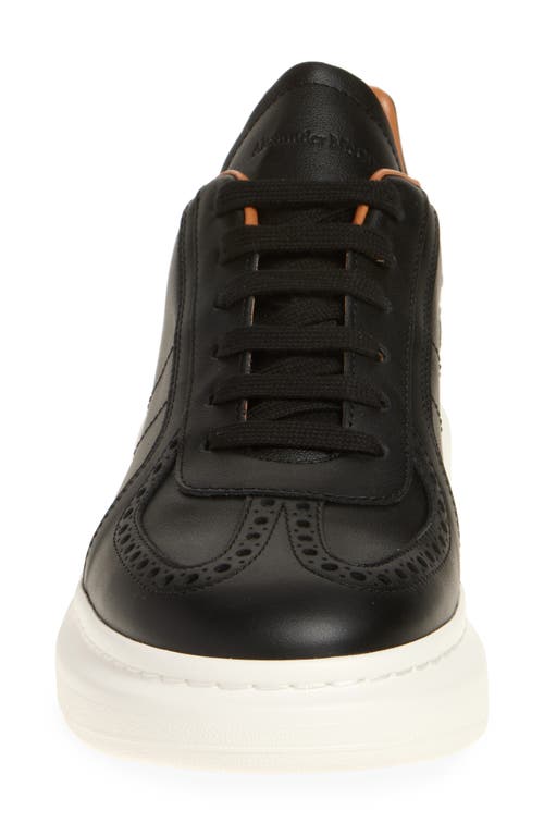Alexander Mcqueen Mcqueen Retro Sneaker In Absolute Black