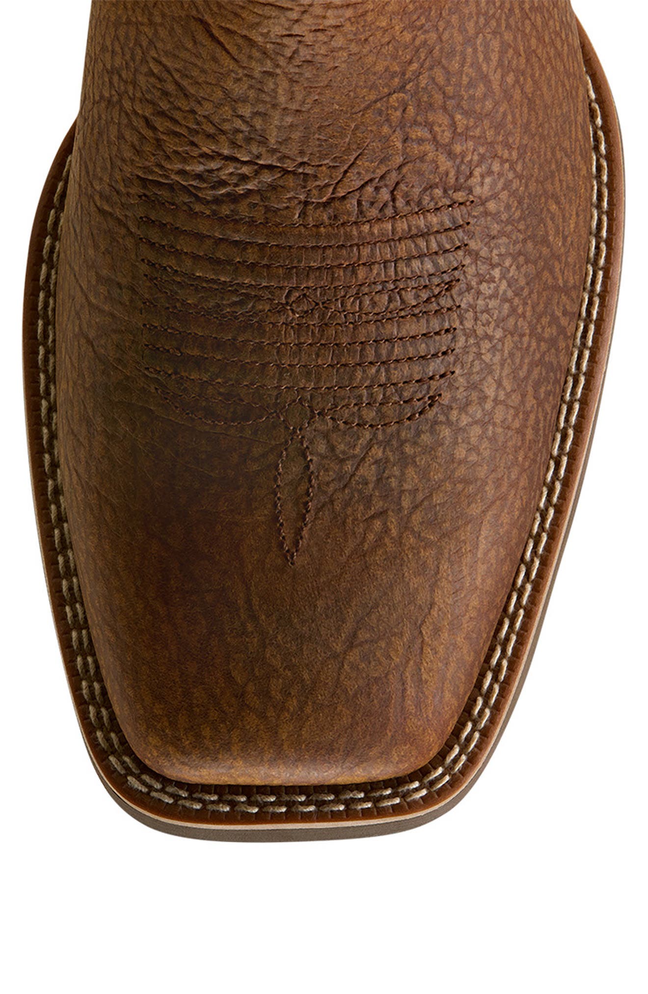 Sport Sidebet Wide Square Toe Western Boot, Alternate, color, TOASTED GRAIN