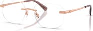 COACH 55mm Irregular optical glasses