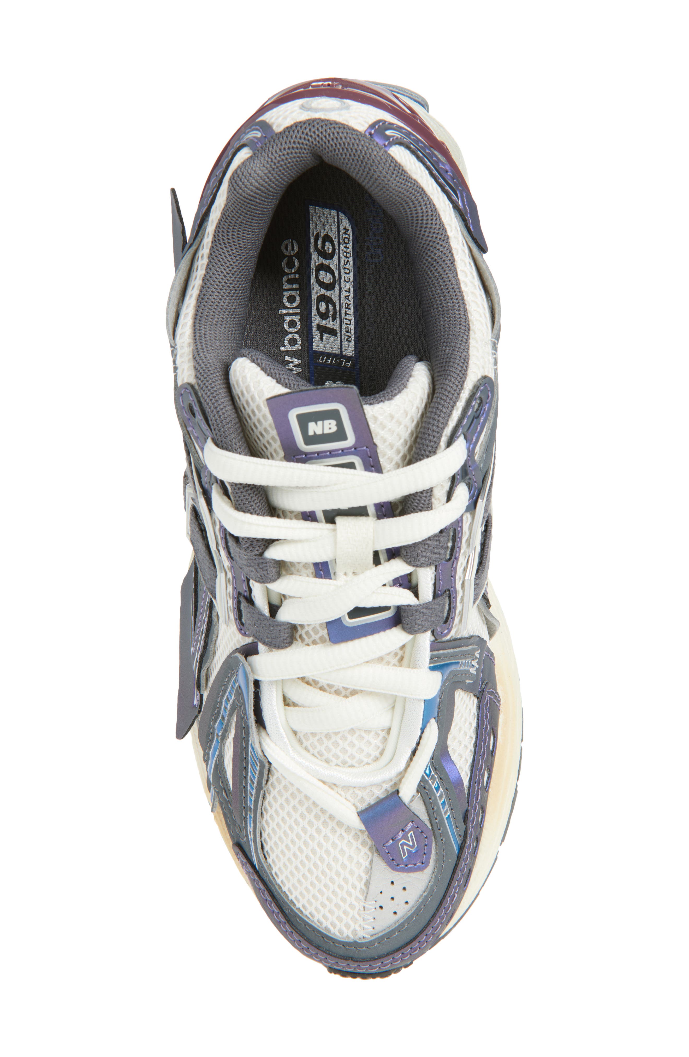 New Balance Gender Inclusive 1906A Running Shoe, Alternate, color, Inkwell/ Sea Salt