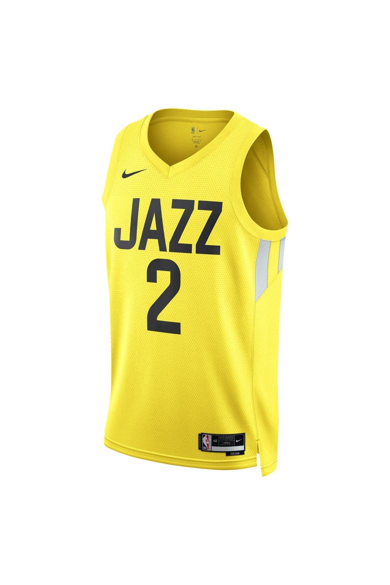 Unisex Nike Collin Sexton Gold Utah Jazz Swingman Jersey - Icon Edition, Alternate, color, Gold
