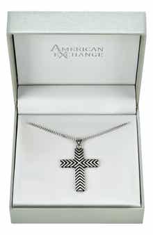 Men's Cross Pendant Necklace