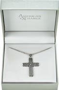 AMERICAN EXCHANGE Men's Cross Pendant Necklace