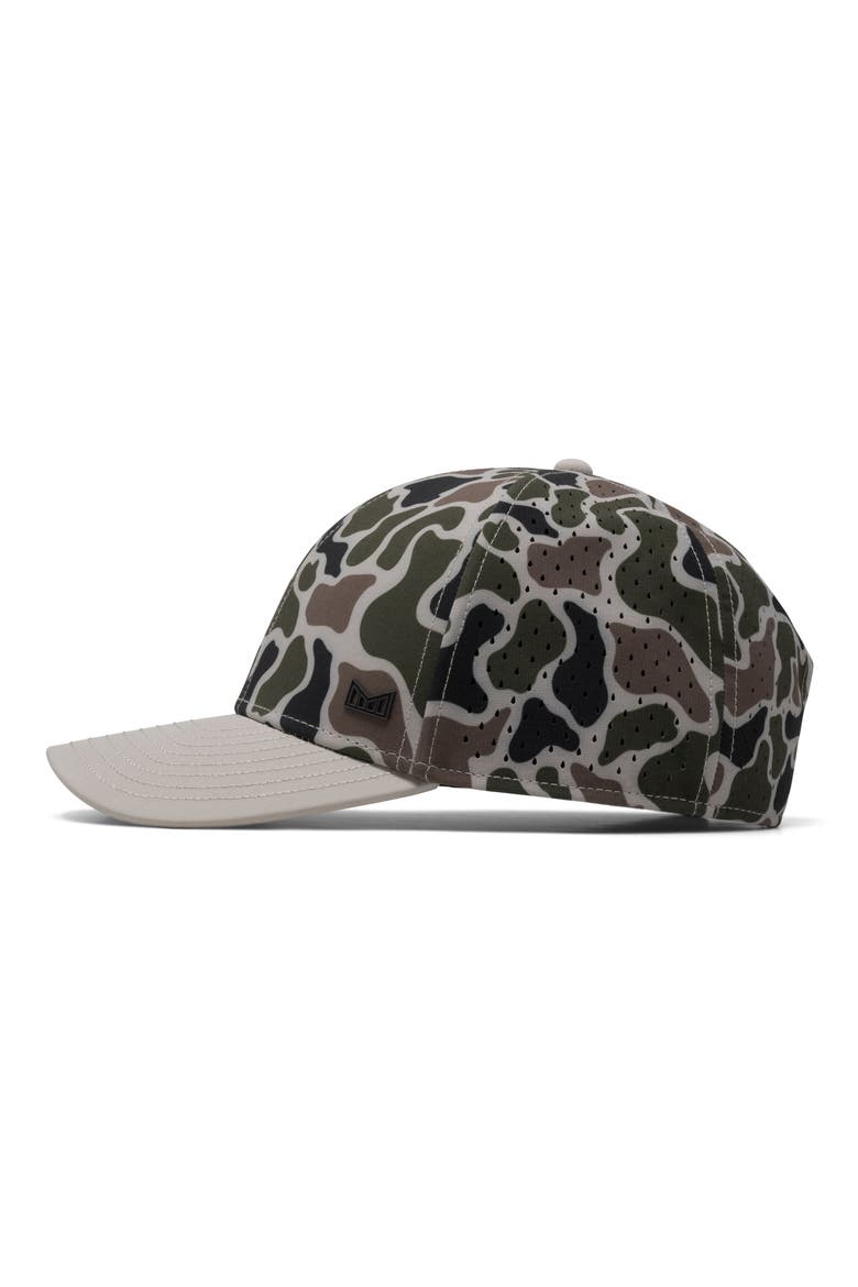 A-Game Icon Hydro Camo Performance Snapback Hat, Alternate, color, DUCK CAMO