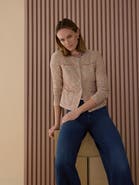 Misook Heritage Ribbon Tweed Knit Jacket