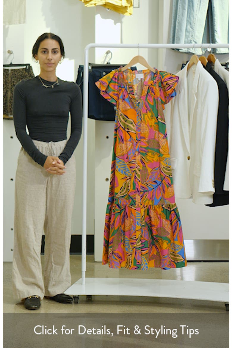 Milana Floral Dynamite Cotton Midi Dress video