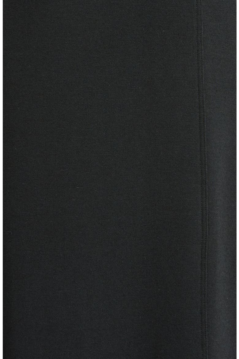 Stretch Pima Cotton & Modal Robe, Alternate, color, IMMERSED BLACK