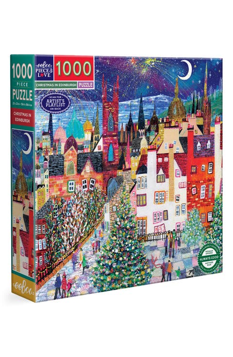Kids' Christmas in Edinburgh 1000-Piece Puzzle