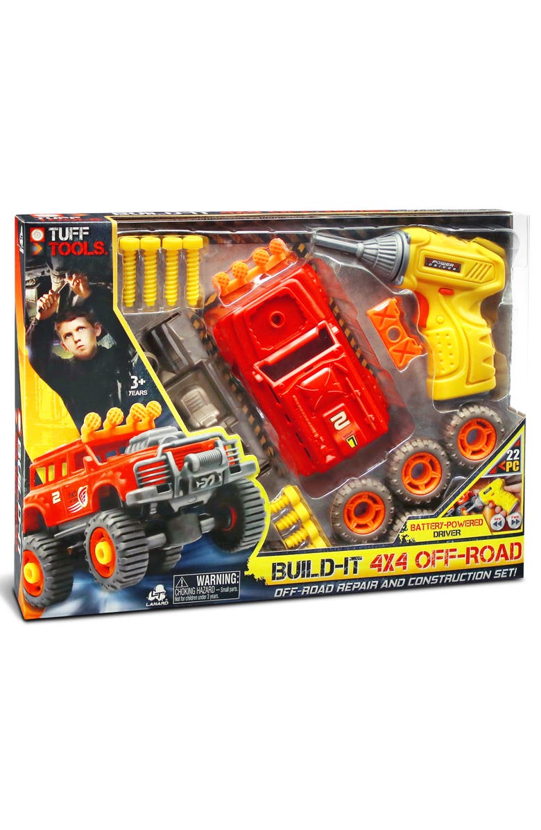 Lanard Workman Off Road Build a Kit Toy, Alternate, color, Multicolored