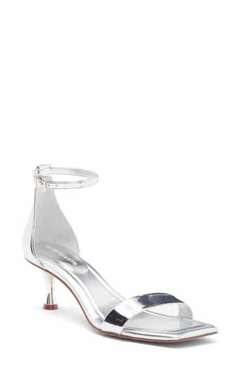 Vince Camuto Vinkely Square Toe Kitten Heel Sandal