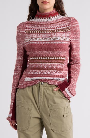 FREE PEOPLE FREE PEOPLE BALI JUNIPER TURTLENECK SWEATER