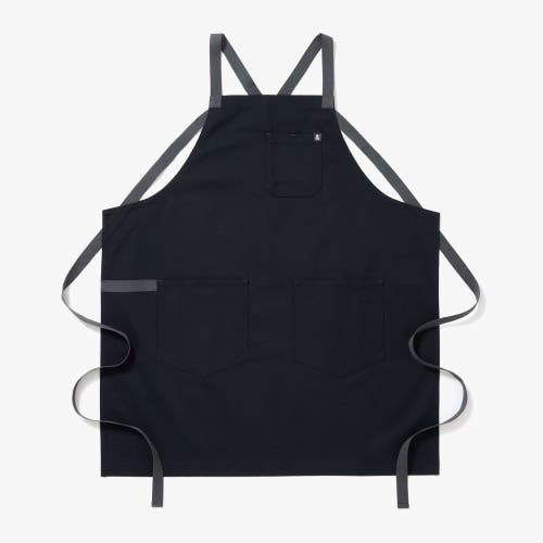 Hedley & Bennett The All Day Crossback Apron In Midnight