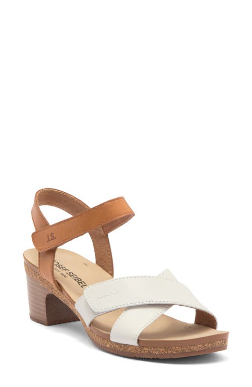 Josef Seibel Grace Sandal In Off White
