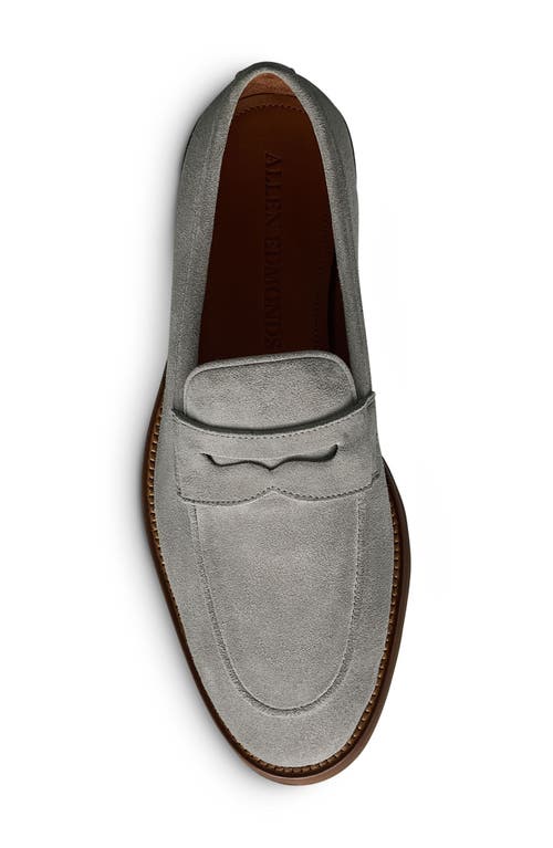 Allen Edmonds Como Penny Loafer In Grey