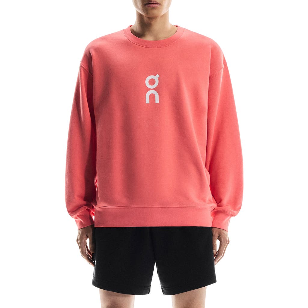 On Club Crewneck Cott Blend Sweatshirt