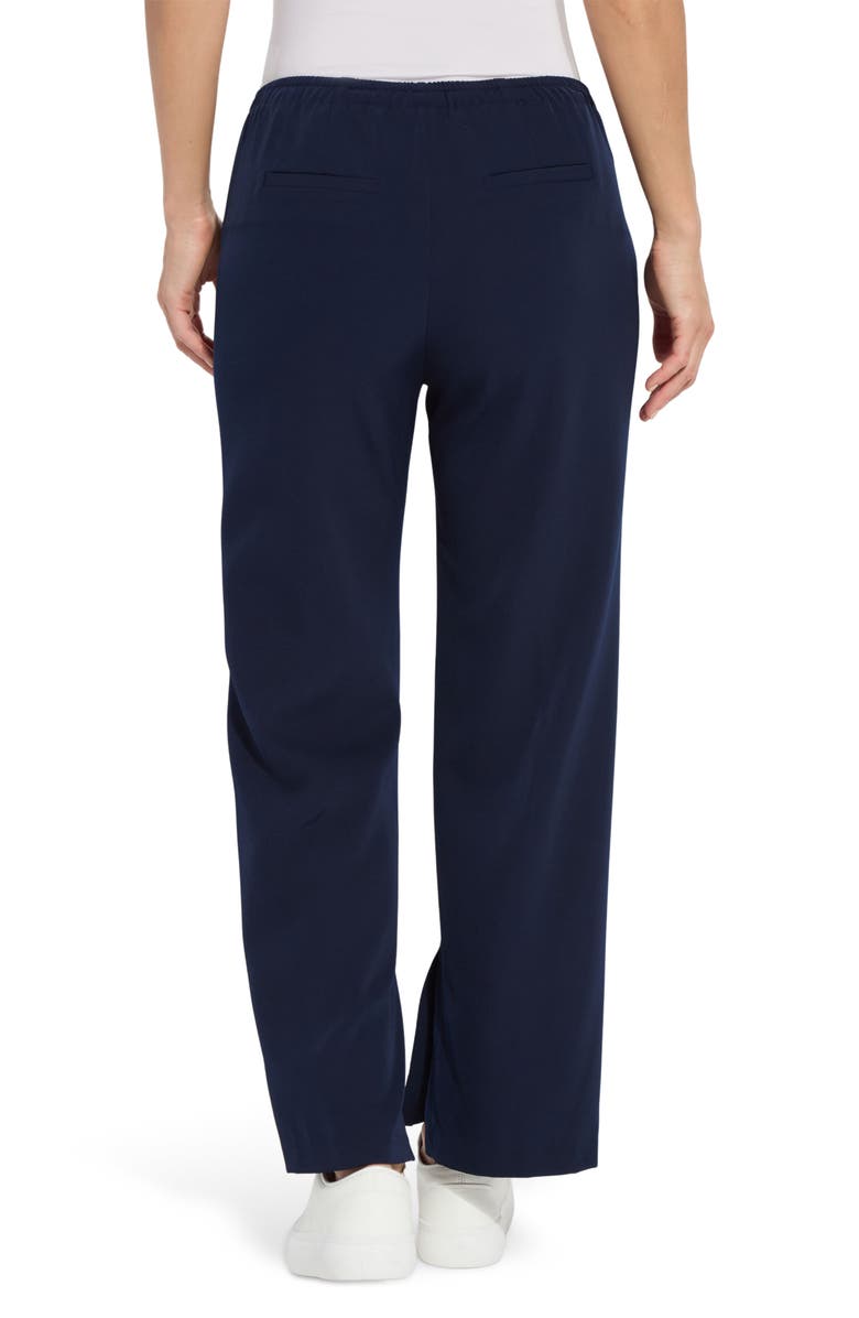 Lysse Genevieve Drawstring Inside Slit Pants, Alternate, color, True Navy