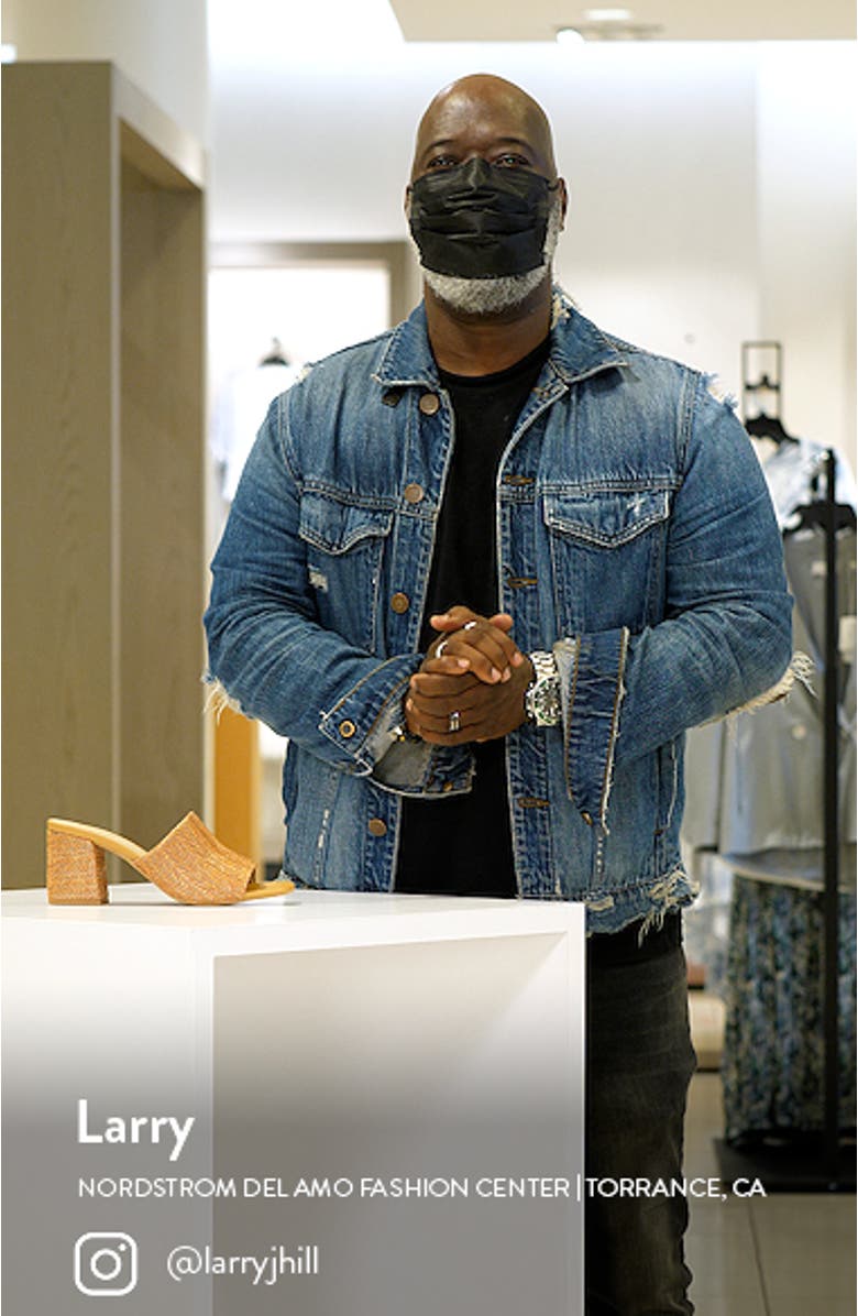 Adapt Raffia Slide Sandal, sales video thumbnail