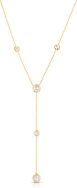 Roberto Coin Diamond Station Y-Necklace