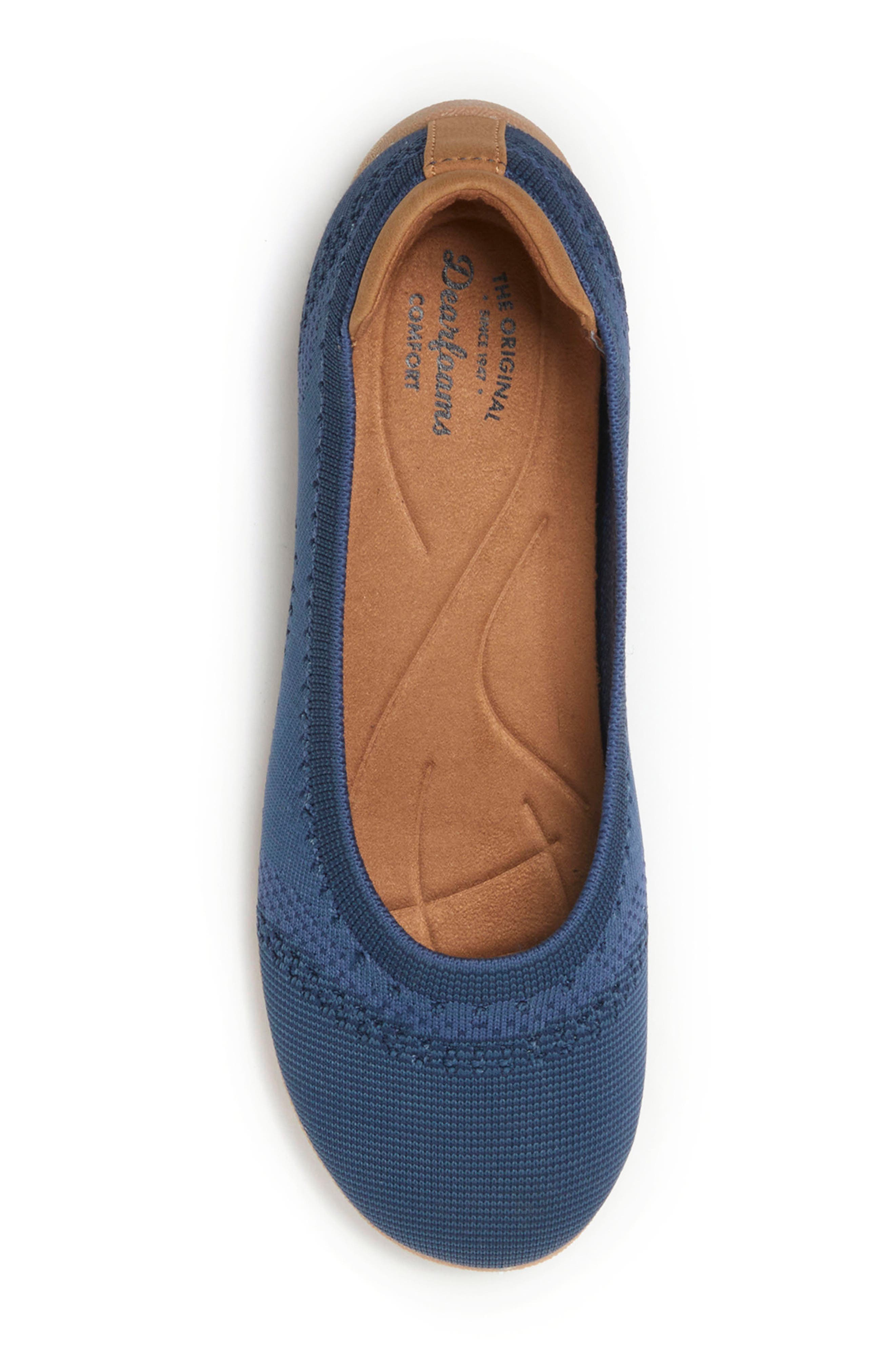 Misty Ballet Flat, Alternate, color, NAVY 2