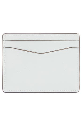 Kate Spade New York Staci Small Slim Card Case In Stone Path