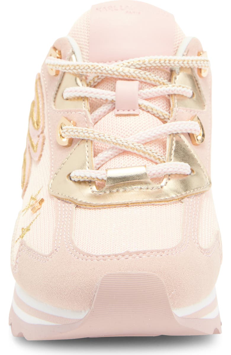 KARL LAGERFELD PARIS Masrina Lace Up Sneaker, Alternate, color, Light Blush