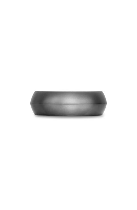 8mm Knife Edge Band Ring