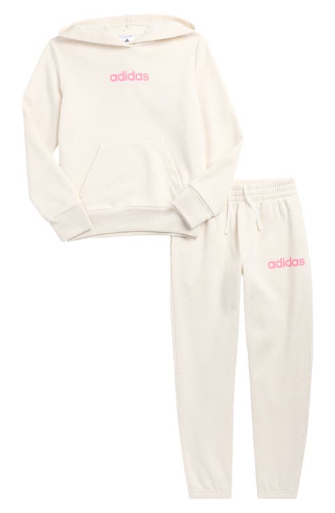 Kids' Cotton Blend Fleece Hoodie & Joggers Set (Big Kid)