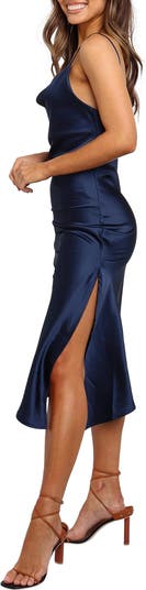 Cyprus Satin Slipdress