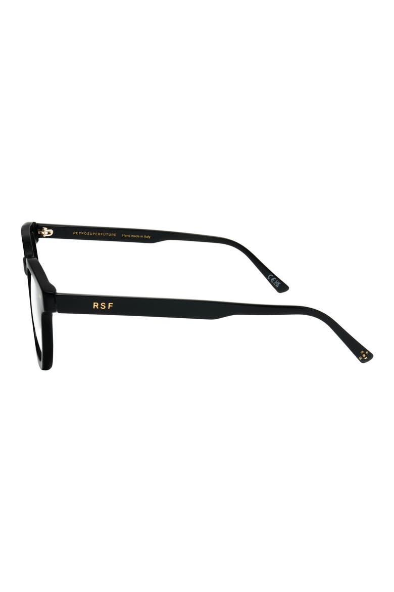 52mm Rectangular Optical Glasses, Alternate, color, BLACK
