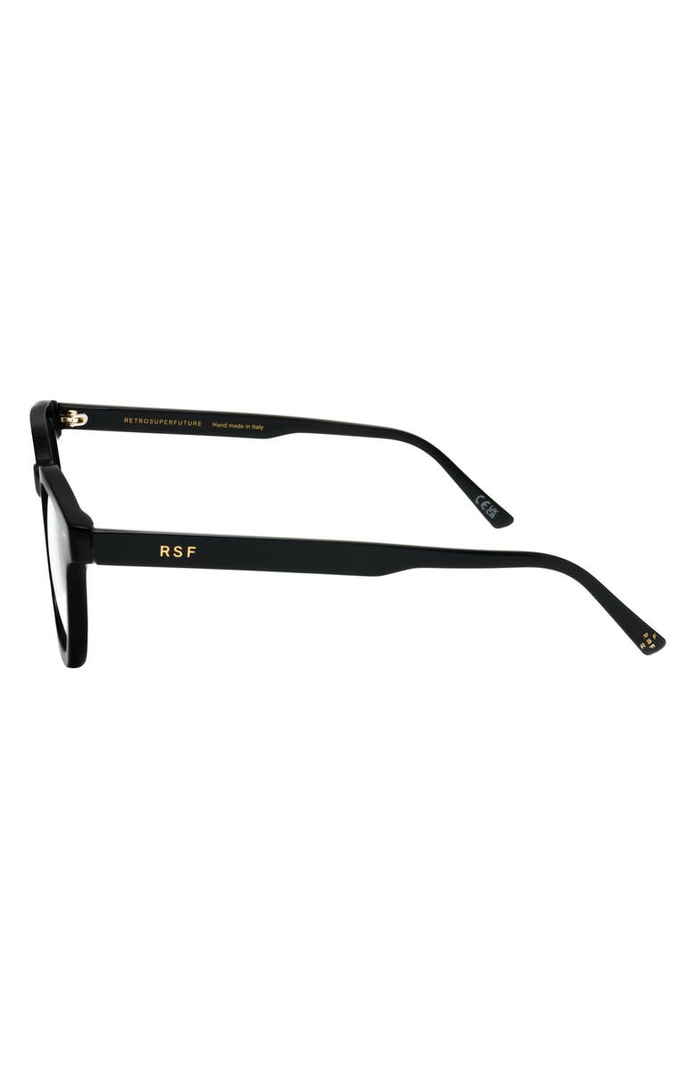 SUPER by RETROSUPERFUTURE<sup>®</sup> 52mm Rectangular Reading Glasses, Alternate, color, Black