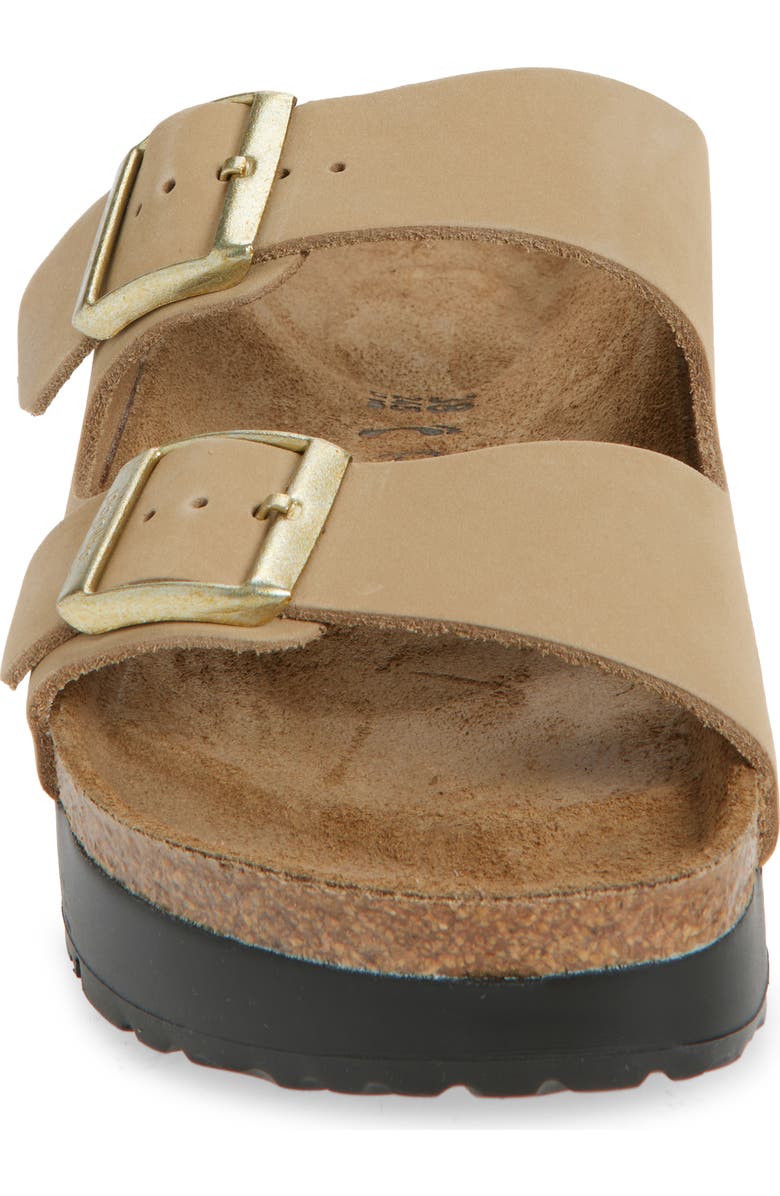 Birkenstock Arizona Flex Platform Sandal, Alternate, color, Sandcastle