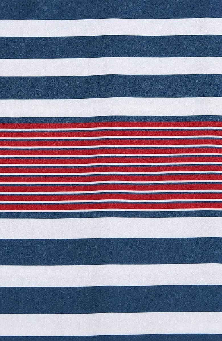 Nautica Kennedy Stripe Comforter Set, Alternate, color, Blue/ White/ Red