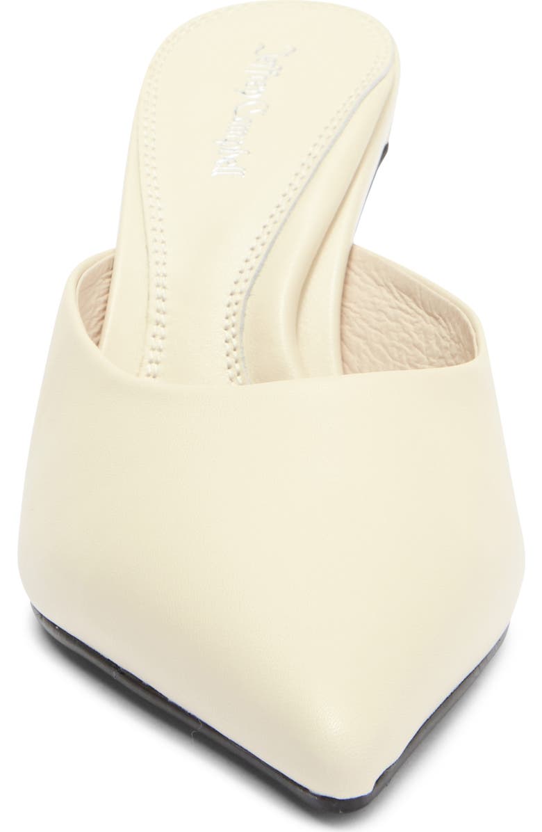 Jeffrey Campbell Unamused Pointed Toe Mule, Alternate, color, Ivory
