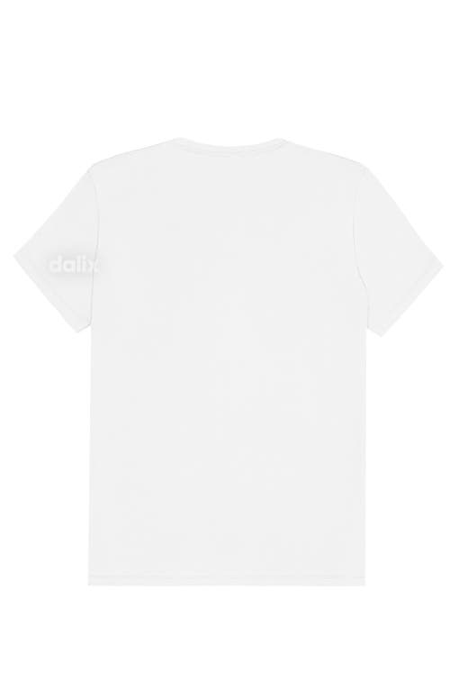 Dalix Womens Bow Jersey Tee In White