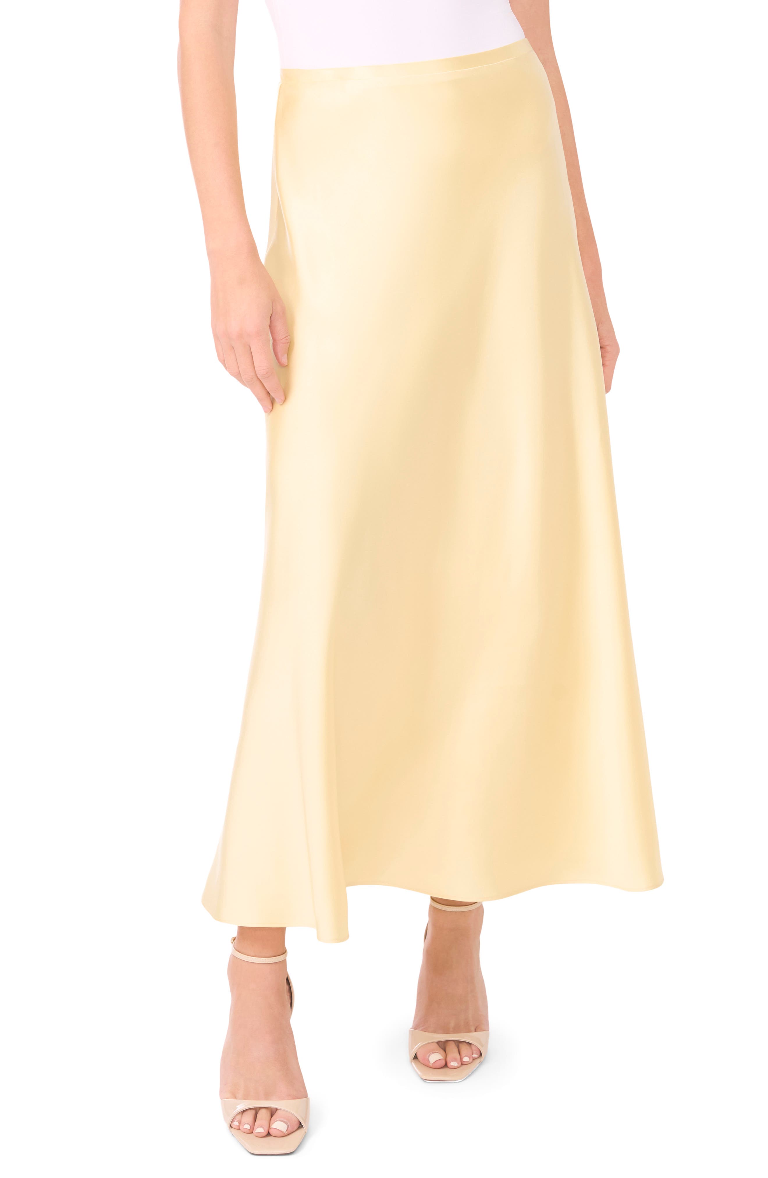1.STATE Bias Cut Maxi Skirt