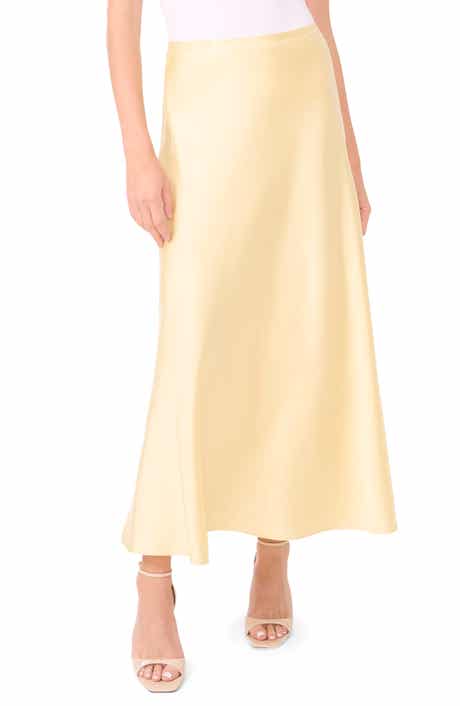 1.STATE Bias Cut Maxi Skirt