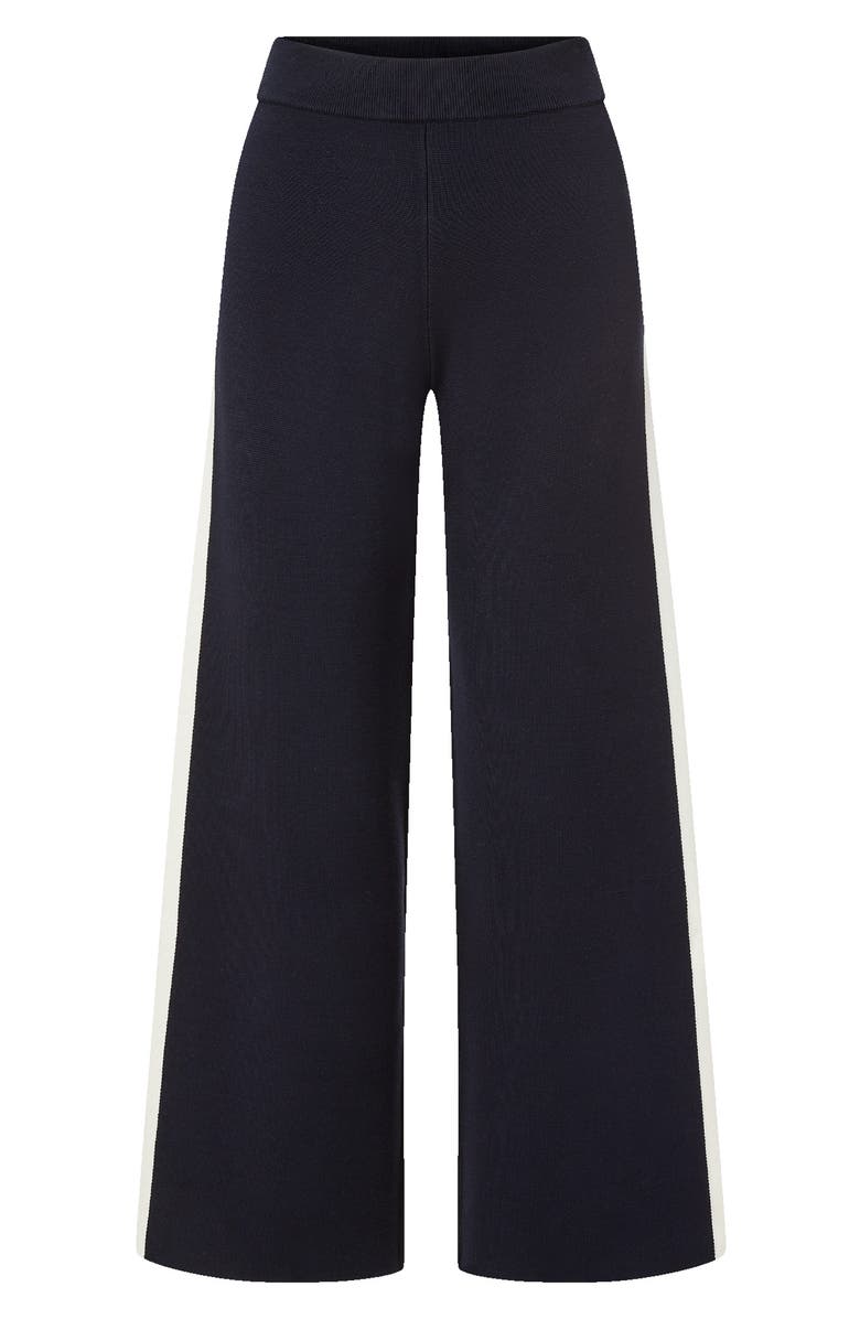 Veronica Beard Jenkins Knit Pants, Alternate, color, Dark Navy