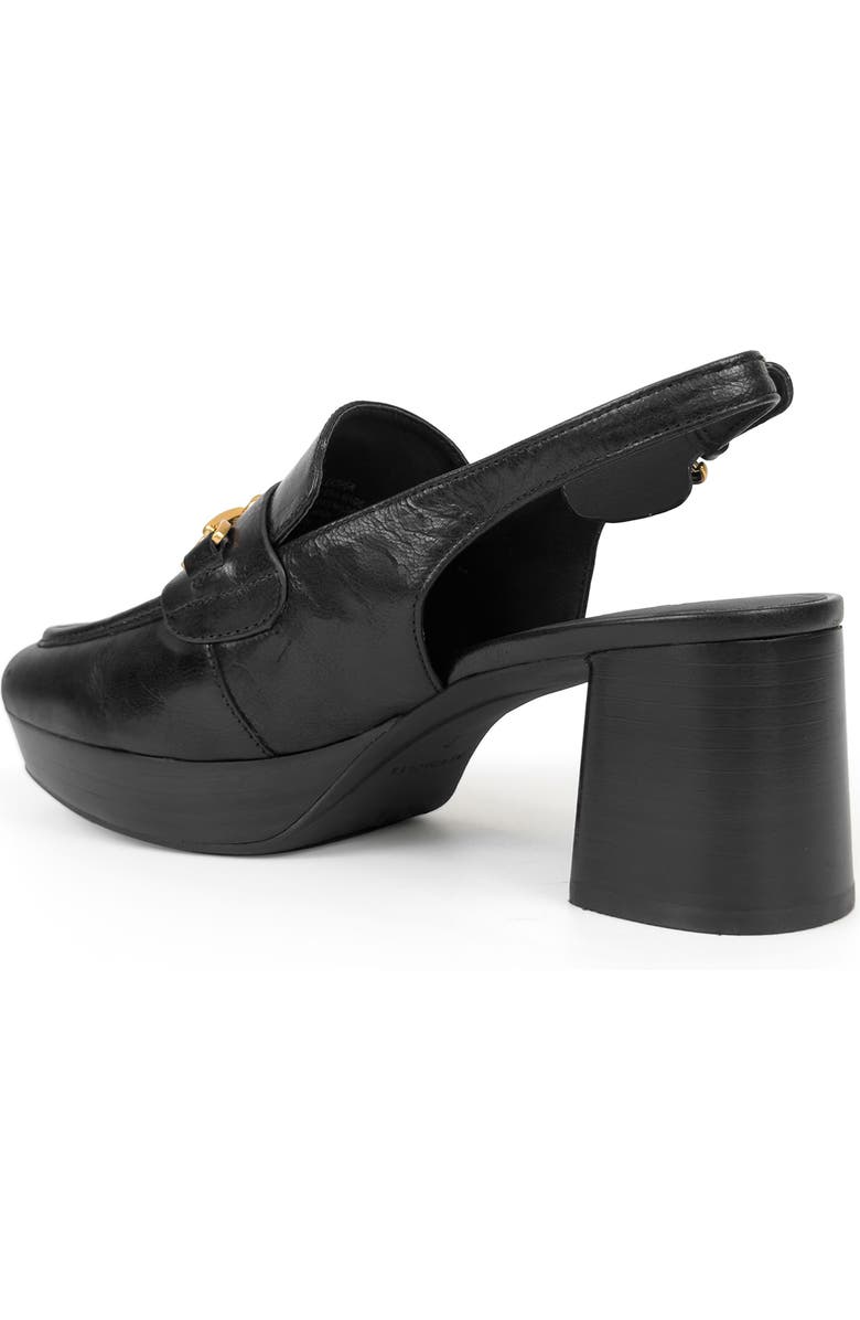 Aerosoles Sorin Slingback Bit Loafer Pump, Alternate, color, 001-Black Leather