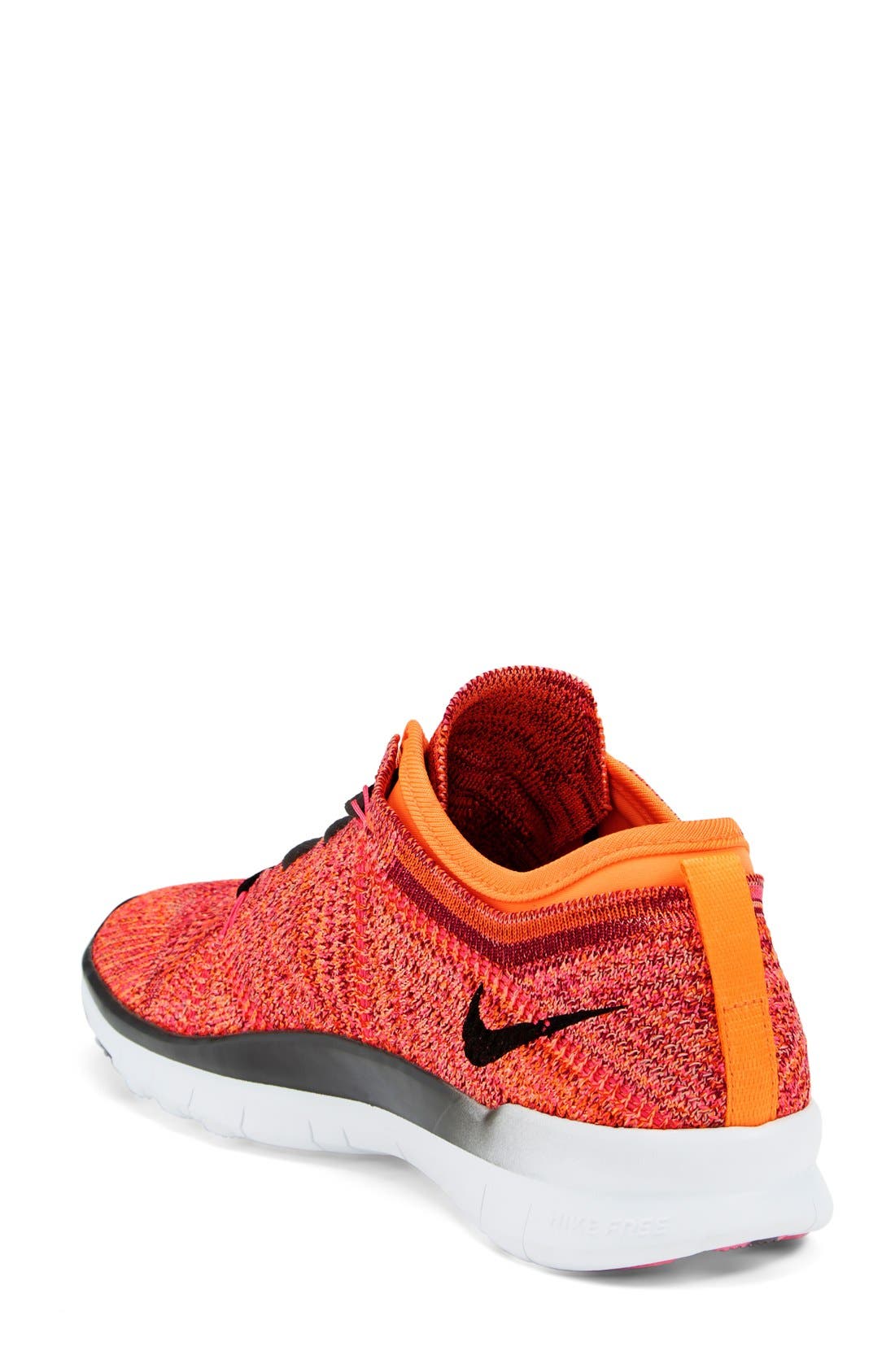 'Free Flyknit 5.0 TR' Training Shoe, Alternate, color, CITRUS/ PINK/ BLACK
