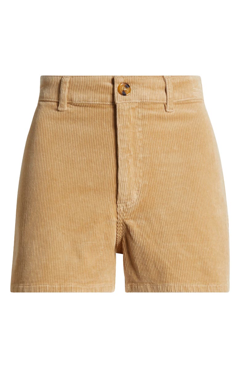 Billabong Free Fall Corduroy Shorts, Alternate, color, Khaki