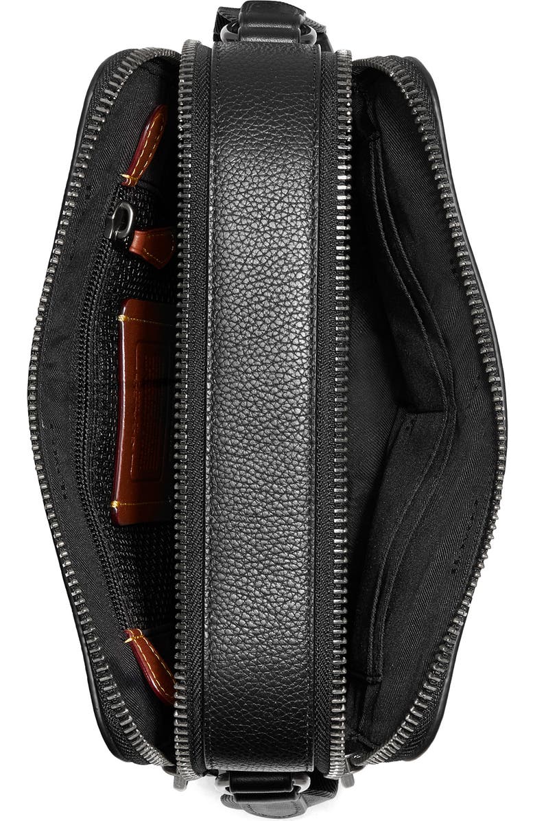 COACH Charter Pebble Leather Crossbody Bag, Alternate, color,