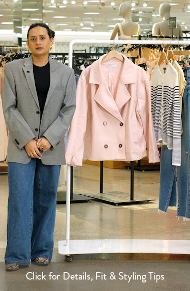 Lindy Cropped Coat, sales video thumbnail