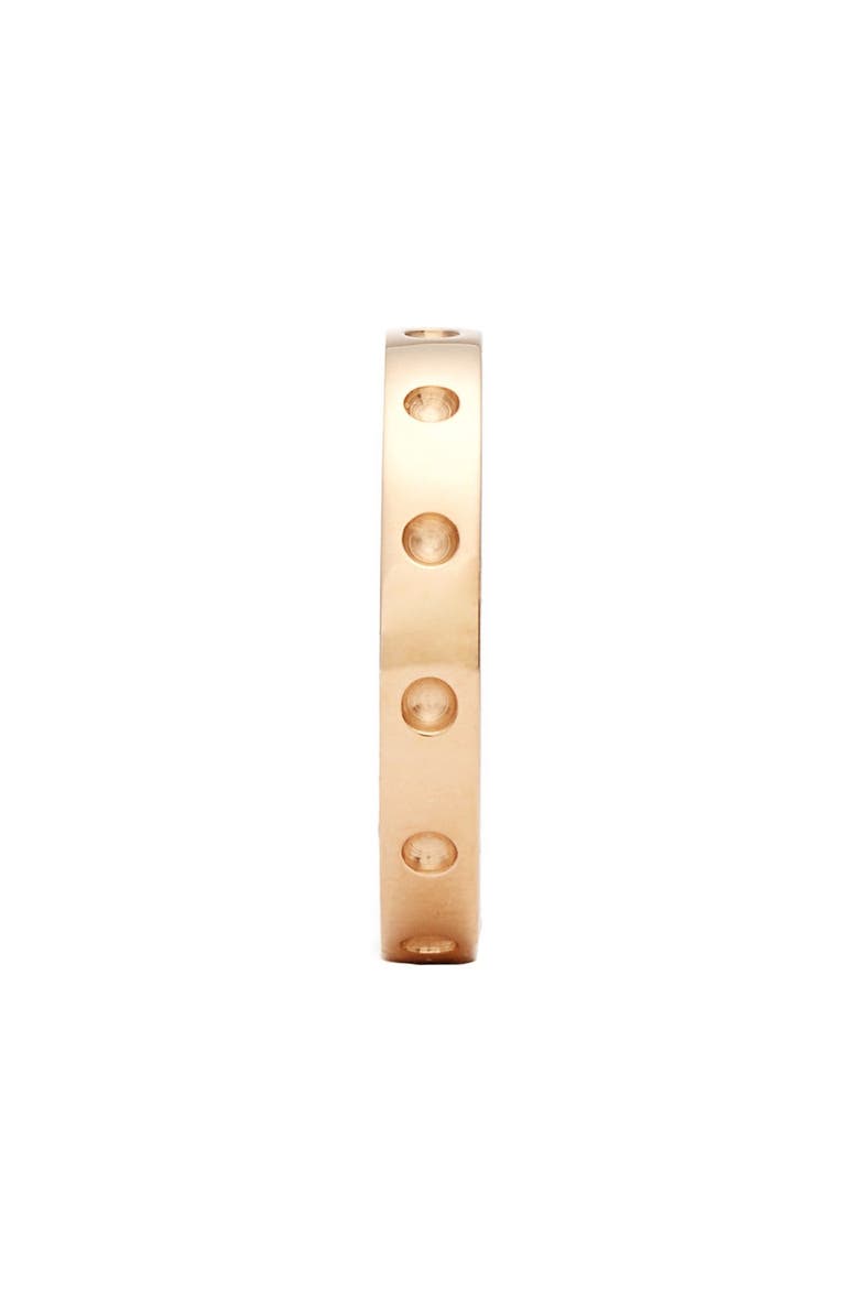 'Symphony - Pois Moi' Ruby Band Ring, Alternate, color, ROSE GOLD